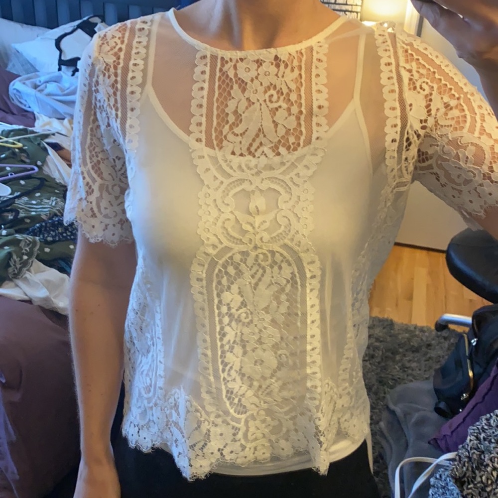 Lace blouse - Picture 2 of 4